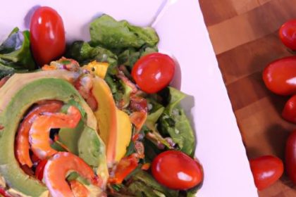 Fresh & Zesty: Keto Shrimp and Avocado Salad Delight