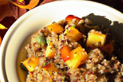 Nutritious Vegan Butternut Squash & Quinoa Salad Delight